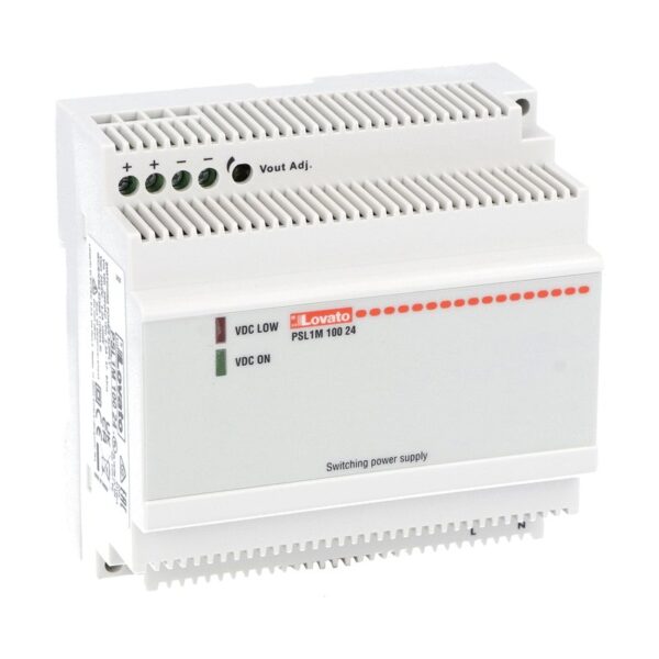 FUENTE DE PODER 1PH 100W 100-240VAC 24VDC LOVATO
