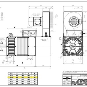MOTOR HQL 132M 19KW 1500RPM 400V 36.1A