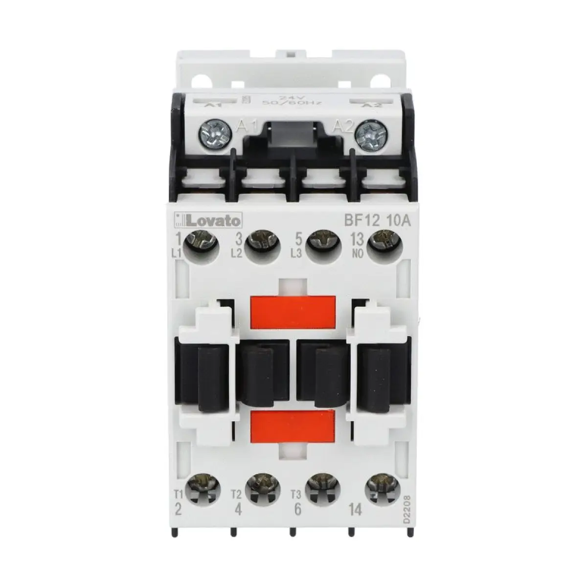 3P CONTACTOR 1NO 12A AC3 230/60 LOVATO