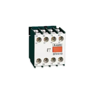 AUX. CONTACT 2NO+2NC W CENTRE MOUNTING LOVATO