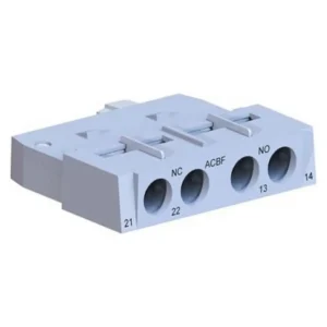 BLOQUE CONTACTOS AUX. WEG MPW100 1NA+1NC FRONTAL