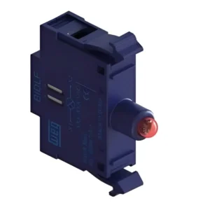 BLOQUE ILUM C/LED INTEGRADO ROJO 110-130VCA/VCDWEG