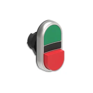 BOTON ACTUADOR VERDE-ROJO ADAPTADOR C/W LOVATO