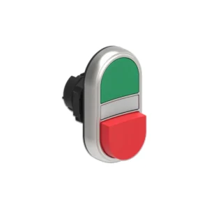 BOTON DOBLE VERDE-ROJO ILLUMINADO LOVATO