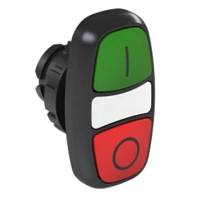 BOTON PULSADOR DOBLE,VERDE-ROJO IP66 ILUMINADO WEG