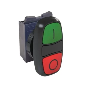BOTON PULSADOR DOBLE,VERDE-ROJO IP66 WEG