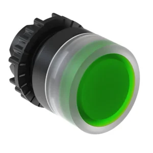 BOTON PULSADOR RASANTE VERDE IP66 ILUMINADO WEG