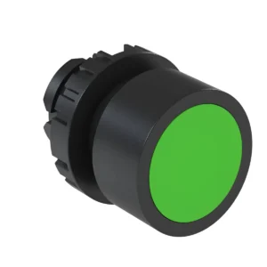 BOTON PULSADOR RASANTE VERDE IP66 WEG