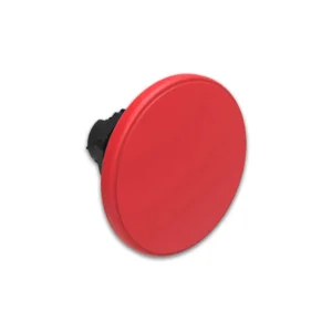 BOTON PULSADOR ROJO CABEZA HONGO 60MM LOVATO