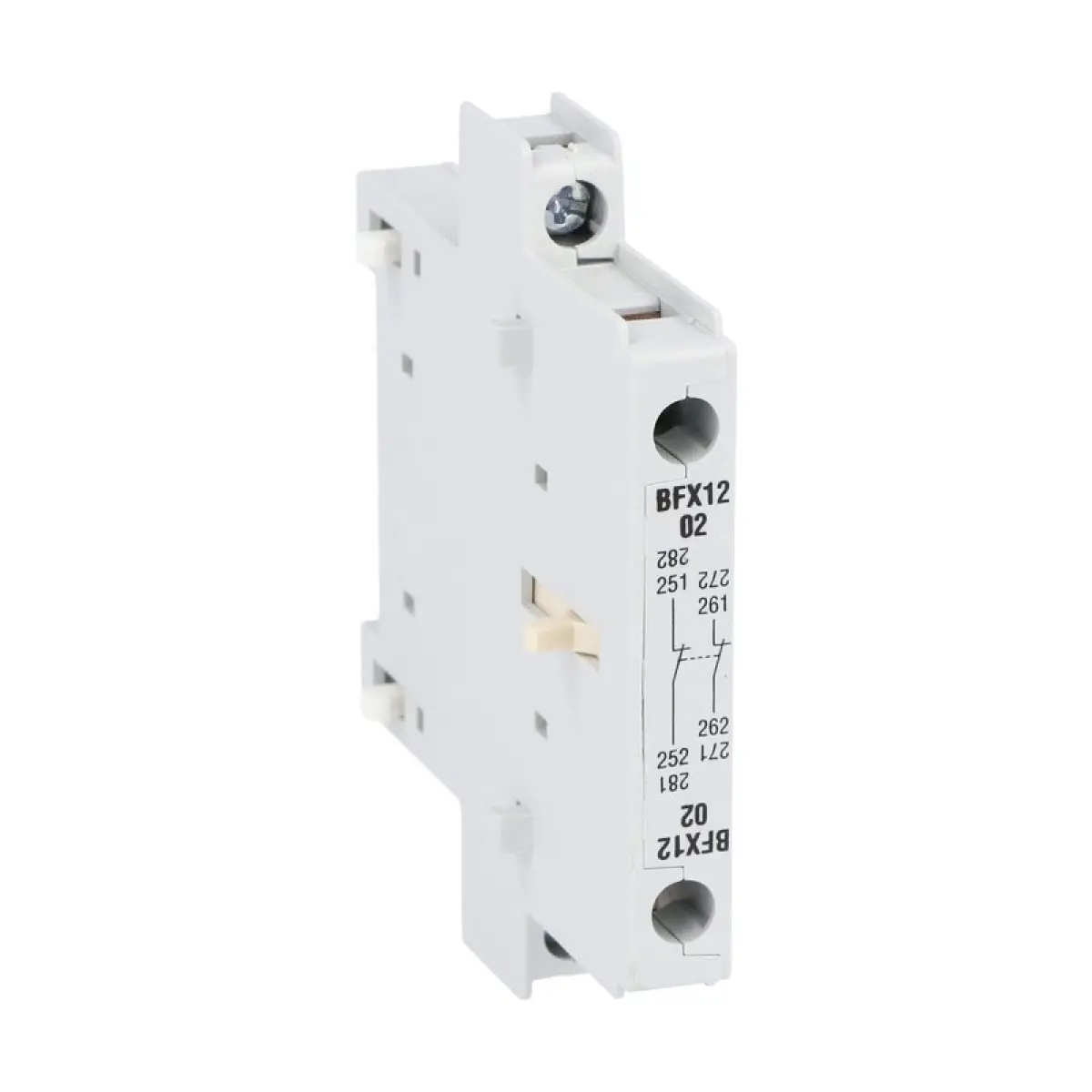 CONTACTO AUX. P/MONTAJE LATERAL BFX1202 LOVATO