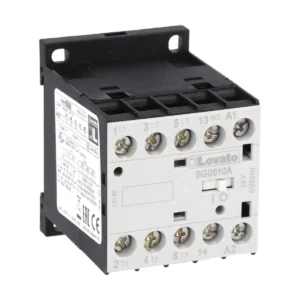 CONTACTOR TRIFASICO LOVATO 3P +1NO 6A