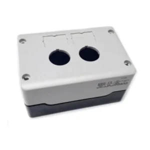EST DE MANDO TAPA GRIS 2 PERFORACIONES IP66 WEG
