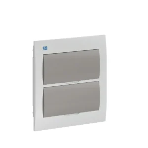GABINETE PARA EMPOTRAR TAPA AHUMADA 24 POLOS WEG