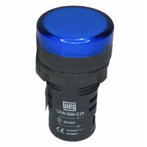LAMPARAS MONOBLOQUE CON LED AZUL 220VCA WEG
