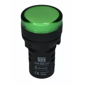 LAMPARAS MONOBLOQUE CON LED VERDE 220VCA WEG