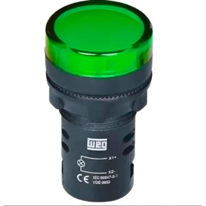 LAMPARAS MONOBLOQUE CON LED VERDE 24VCA/VCD WEG