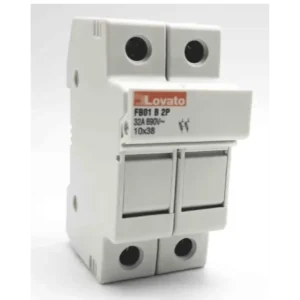 PORTAFUSIBLE LOVATO 2P 10X38 NO