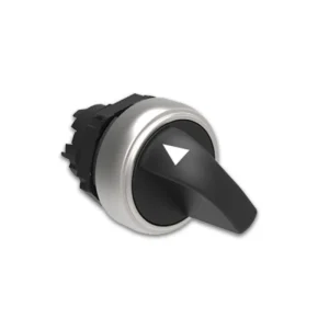 SELECTOR 2 POSICIONES 0-1 COLOR NEGRO LOVATO