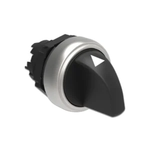 SELECTOR 3 POSICIONES 1-0-2 COLOR NEGRO LOVATO